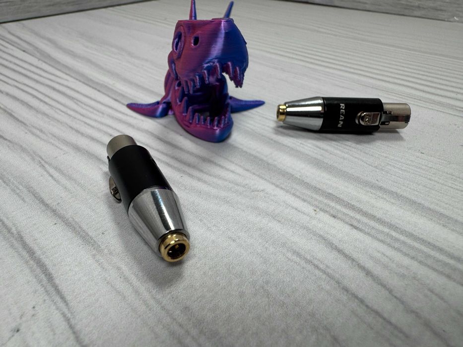 Rean 3.5mm Male to 4-pin Mini XLR Female Adapter | Adaptor Meze