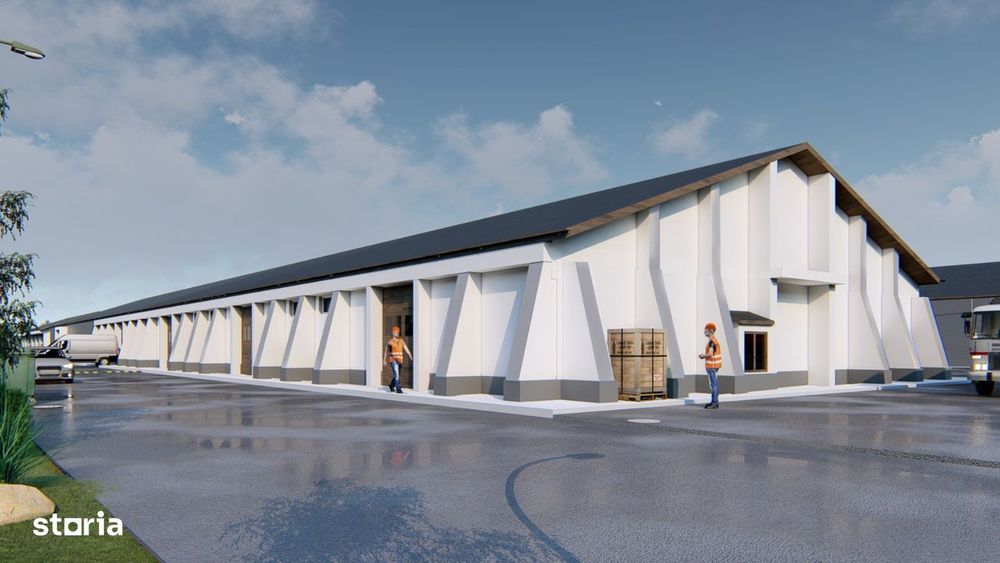 Hala depozitare, productie, showroom, de la 600mp la 1200mp, Tg. Neamt