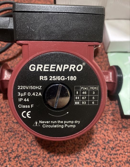 Новый церкуляционный насос