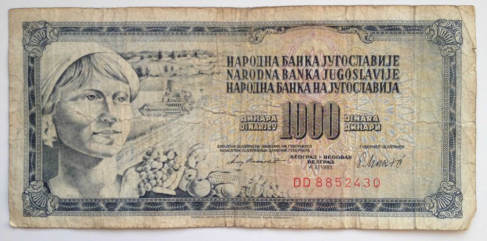 Bancnote vechi, colectie