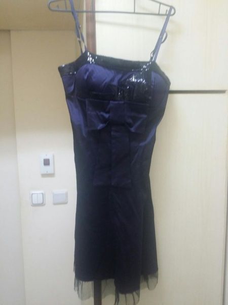 Синя дамска рокля