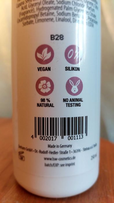 LILLY SAYN WITTGENSTEIN, şapon şi conditioner 250ml