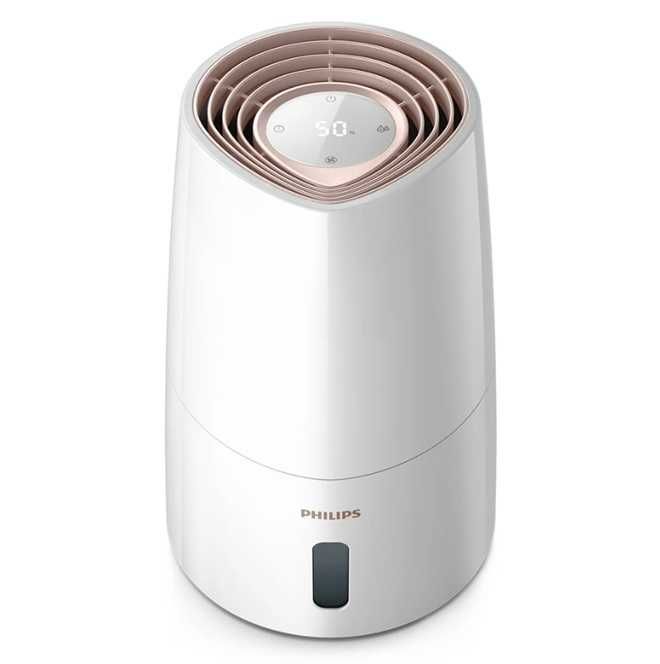 Овлажнител Philips HU3916/10, 25W, 3L, бяло/розово злато