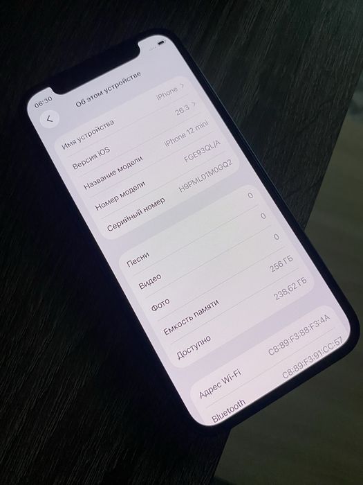 iPhone 12 mini 256gb New