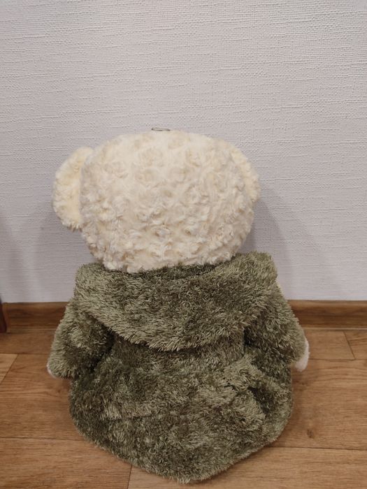 Плюшевый мишка, кремовый