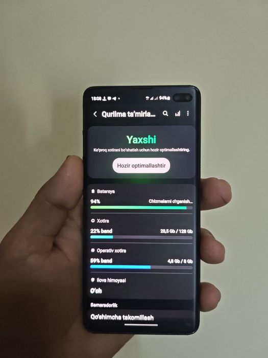 Samsung galaxy s10 plus