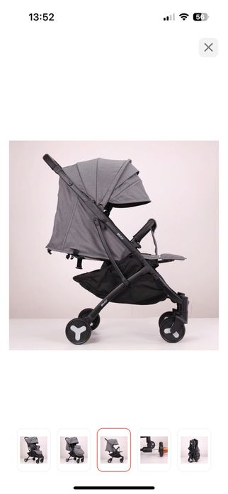 Прогулочная коляска, жеңіл және ықшам