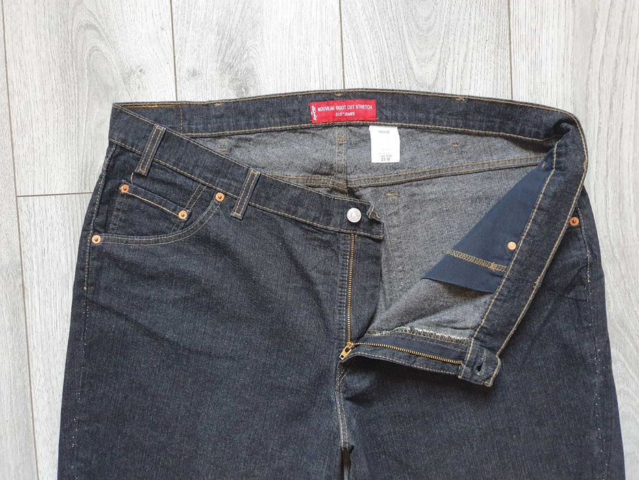Blugi LEVI'S 515 Boot cut / Low Rise femei- Marime 22 M (Talie 116 cm)
