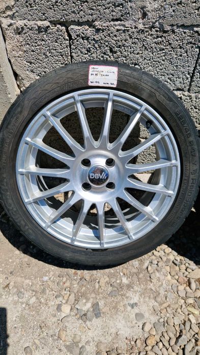 TOYOTA,VW джанти със летни гуми DBW 225/45/R17  7,5J×17  ET35  4×100