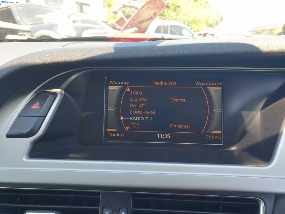 Display Afisaj Ecran MMI CD Player Navigatie Audi A4 B8 2008 - 2016 [K5247]
