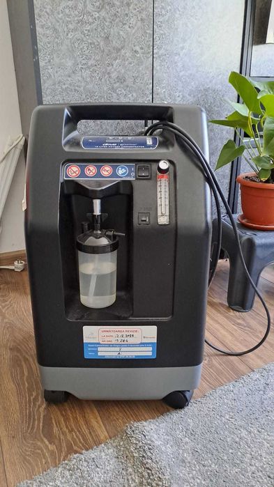 Concentrator Oxigen DEVILBISS 10 litri + Port conector oxigen