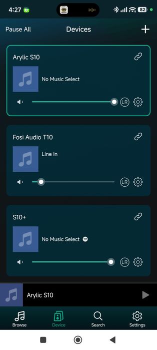 Streamer Audio Wi-Fi / Bluetooth Arylic S10 – Spotify, Tidal, AirPlay