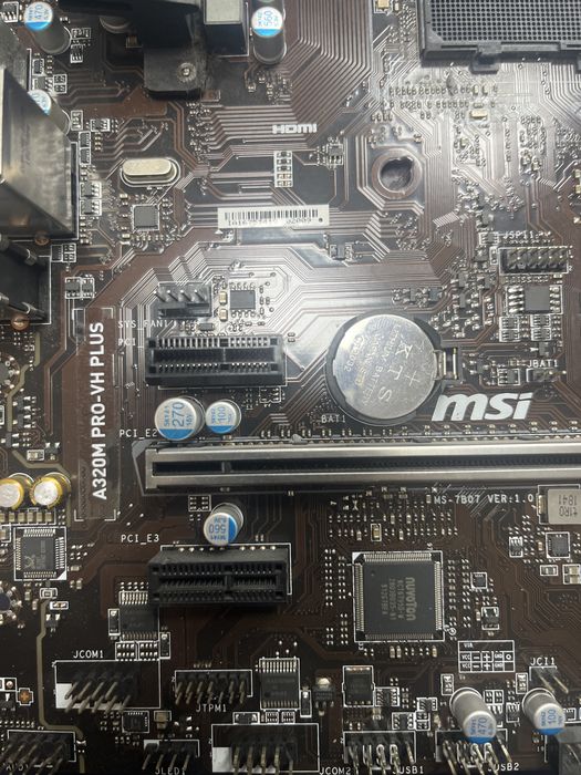 Msi A320m pro для ам4