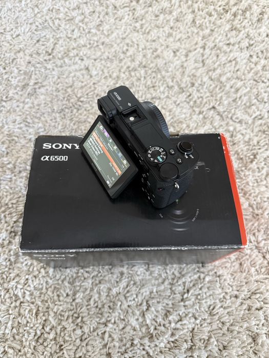 Vand schimb sony a6500 stabilizare 5 axe impecabil ca nou