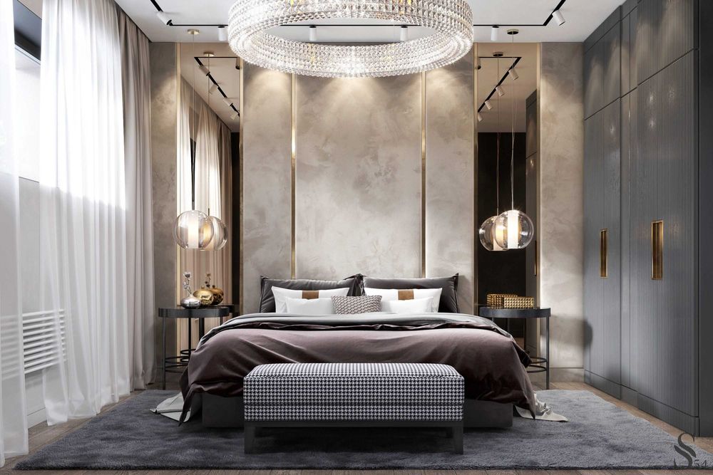 Актуальный интерьер спальни Актуальный интерьер спальни