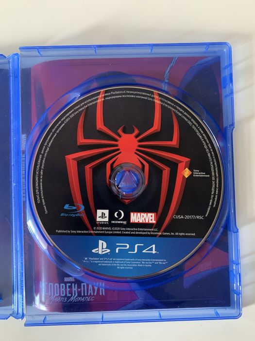 Spider-Man Майлз Моралез PS4