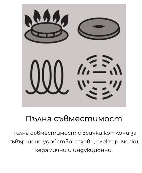 INGENIO  INOX  тефал тиган 28см