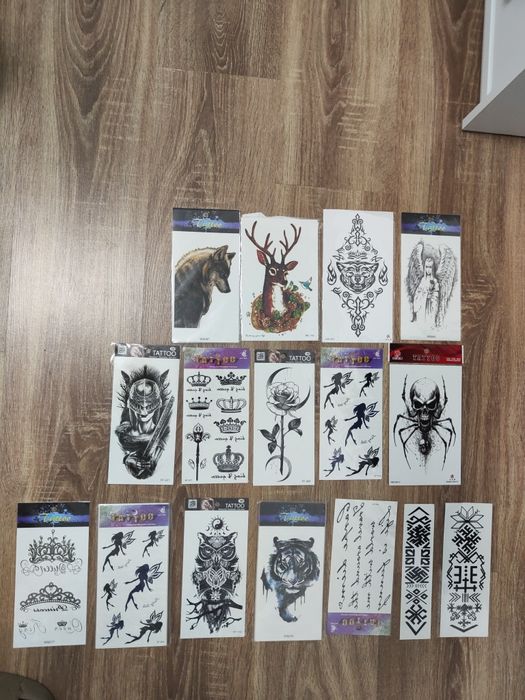 Tatuaje temporare, orice model 15 lei bucata