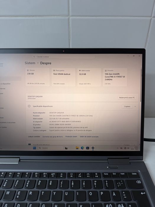 Lenovo X1 Yoga Gen 6 i5-11 32GB 256GB