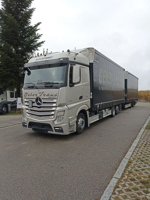 Mercedes-Benz Actros ПАРАВОЗ + Прицеп Сотилади