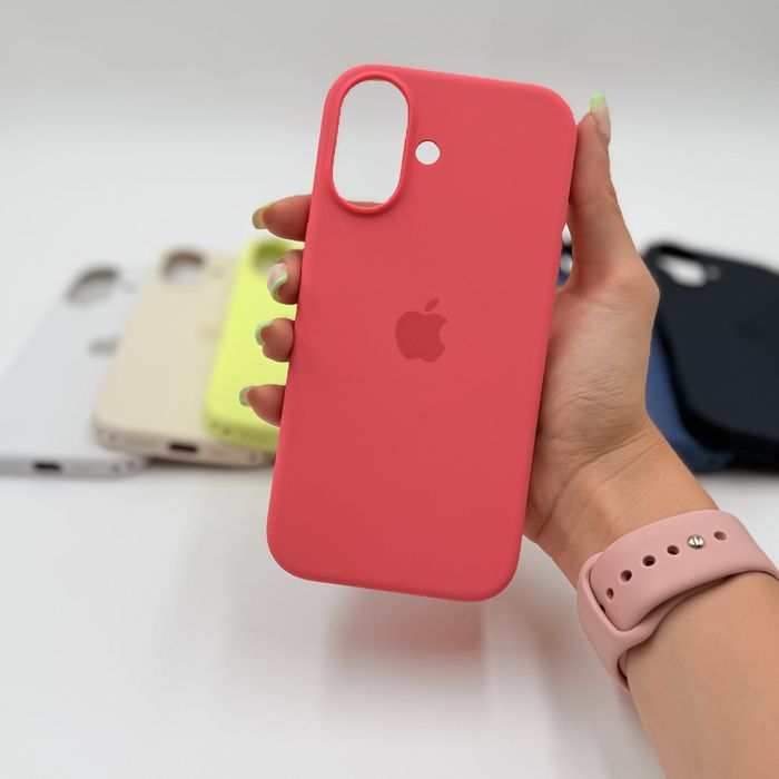  MagSafe калъфче от мек силикон за iPhone 17 в различни цветове