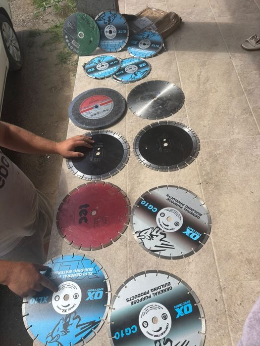 panza flex si drujba de taiat beton