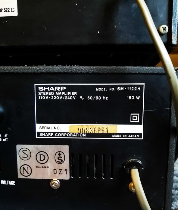 Винтажный sharp 1122