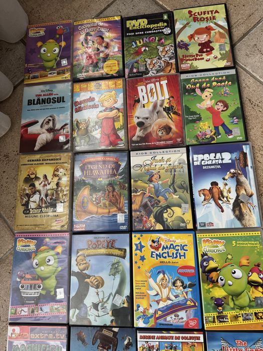 DVD desene animate 36 buc