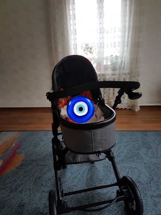 Продам коляску серого цвета