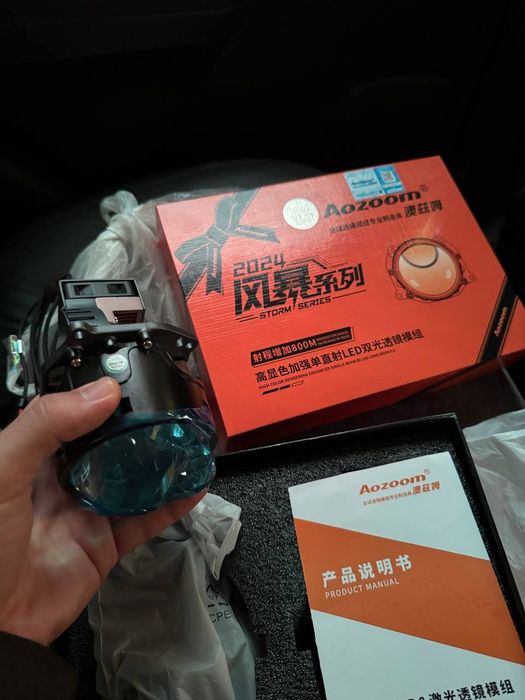 Aozoom Led fara 2024/1km gacha