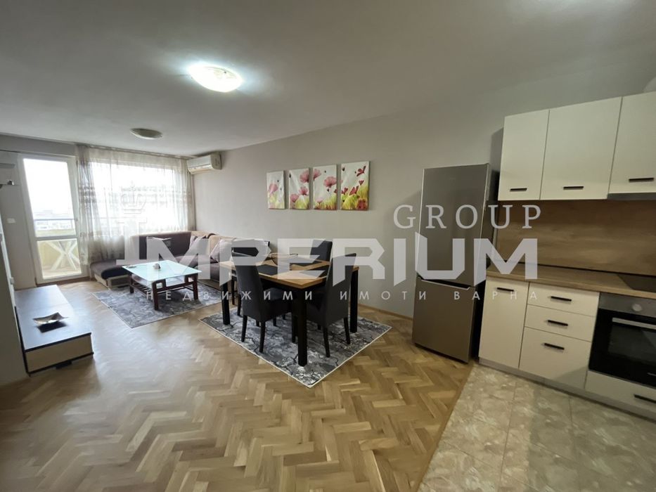 Дава се под наем Тристаен апартамент в Варна, Трошево - 80 кв.м за 598.23 € - Снимка #1