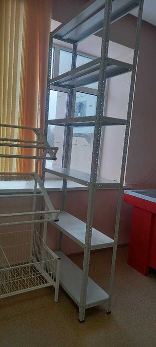 стеллажи торговый полки витрины овощной