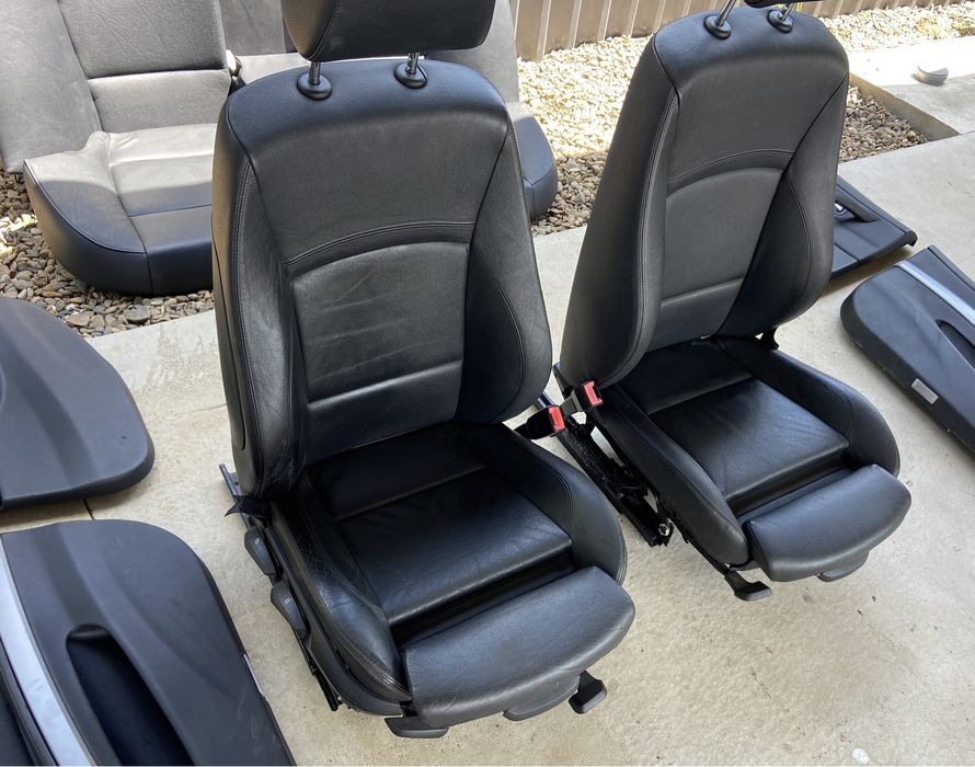 Scaune interior Recaro sport negru Bmw seria 3 E90 Lci