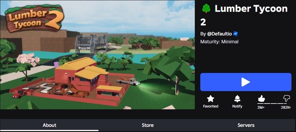 Lumber Tycoon 2 (Roblox)