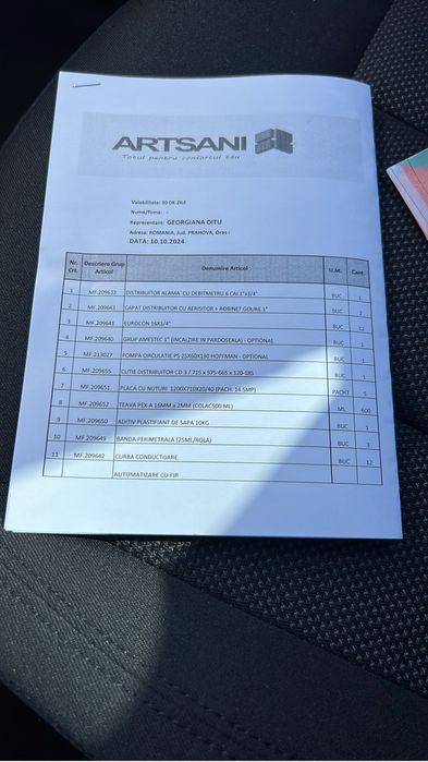 Sistem incalzire prin pardoseala