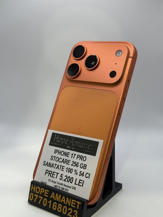 Hope Amanet P7 Iphone 17 Pro 256 Gb