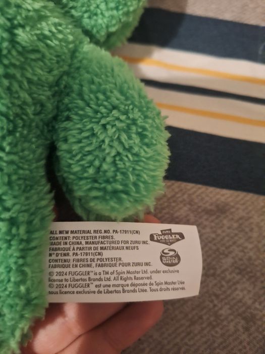 Игрушка фуглер зелёная