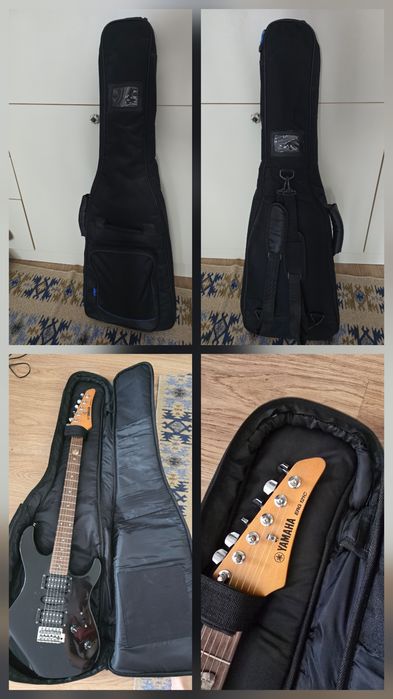 Kit complet Chitară electrică Yamaha ERG121 (+husă) + amplificator Line 6 Spider IV 15 + căști jack