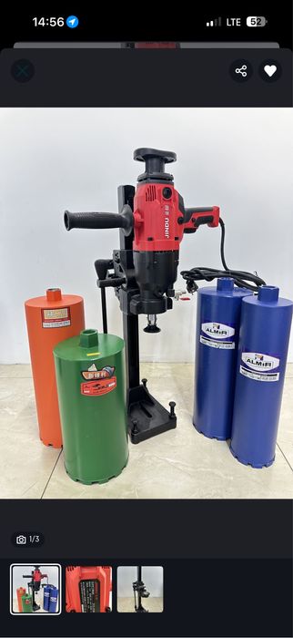 Алмазное сверление, бурение, быстро, ровно, без пыли