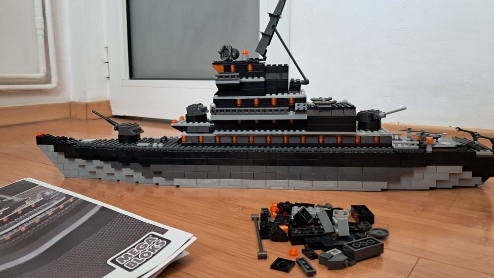 Mega Bloks Probuilder Carbon Series Battleship (3263)