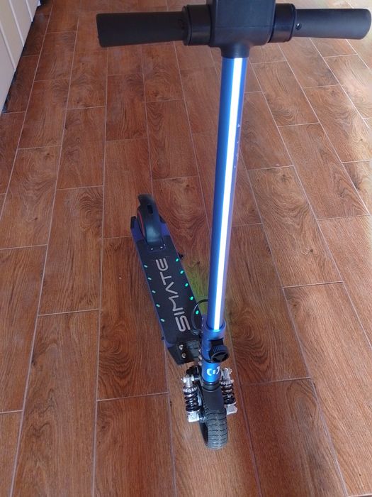Trotineta electrica copii Simate S5 cu leduri colorate