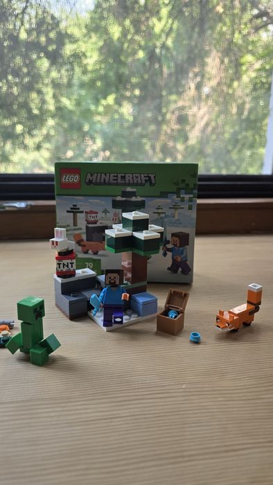 Lego Minecraft и Минифигурки лего