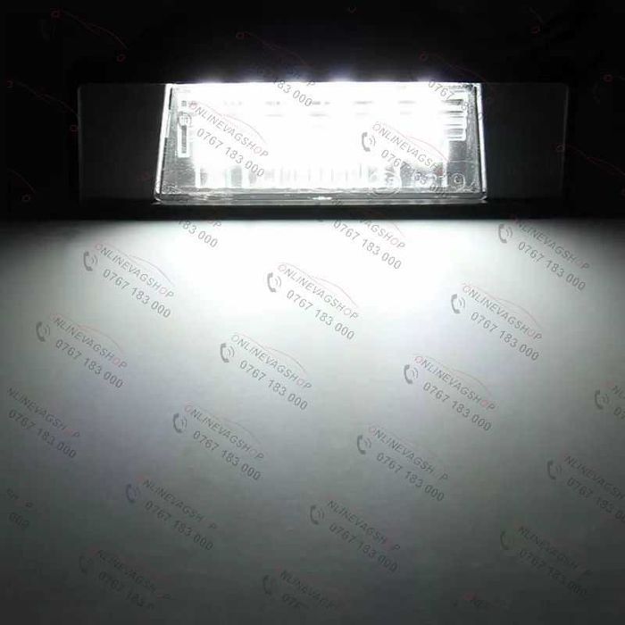 Set lampi LED numar Nissan X-Trail, Qashqai ,Primera, Pathfinder,Juke