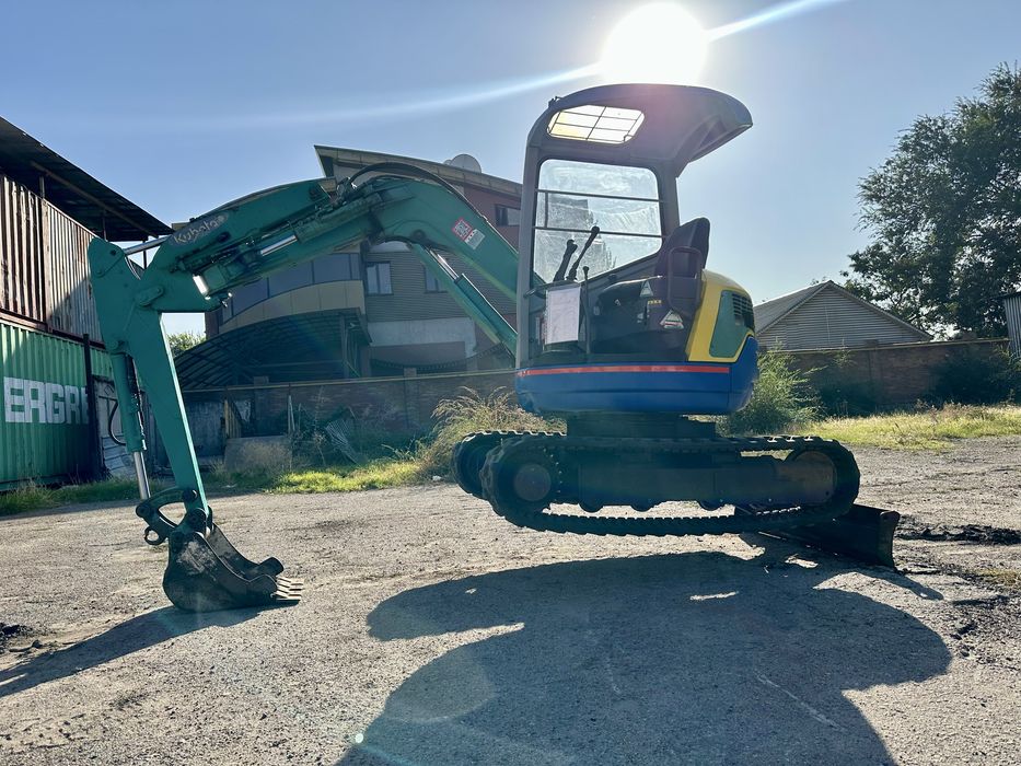 Мини экскаватор KUBOTA из Японии.