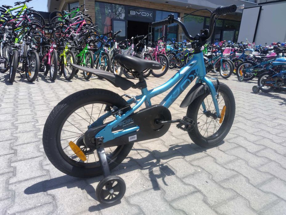 X Детски алуминиев велосипед 16" SPECIAL син