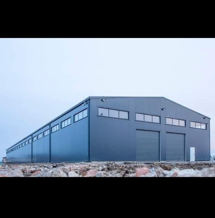 hala din profile metalice de 15x60x4