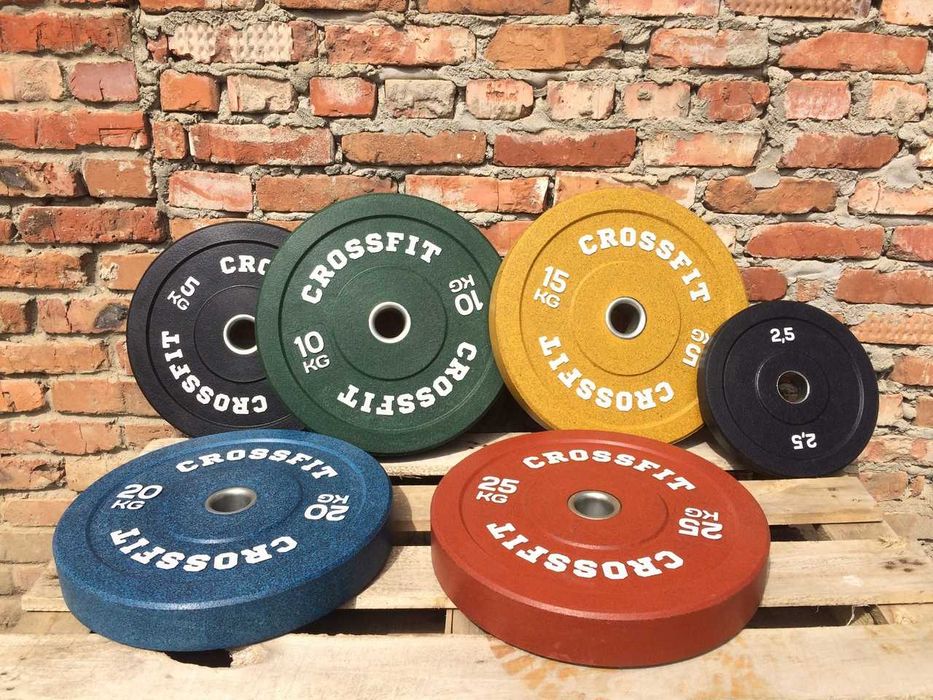 Бамперные диски для кроссфита