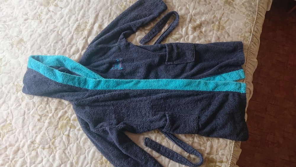 Халат за баня 134 140 см 100% памук