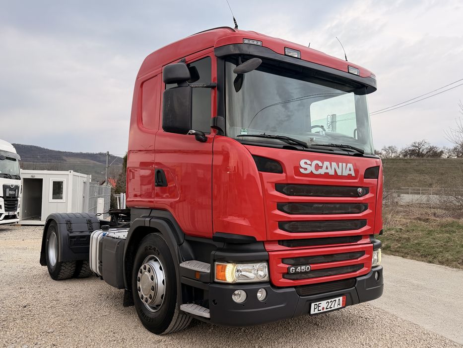 Scania G450 01.2015 / 651.000km *Opticruise automat* HYVA KIT *german