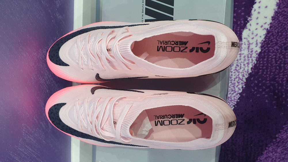 Nike Air Zoom Mercurial Vapor XV Elite FG Firm Ground Розово/Черно